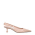 Jimmy Choo AMEL 50 Women's Pink Leather Slingback Heels - Women’s Pumps